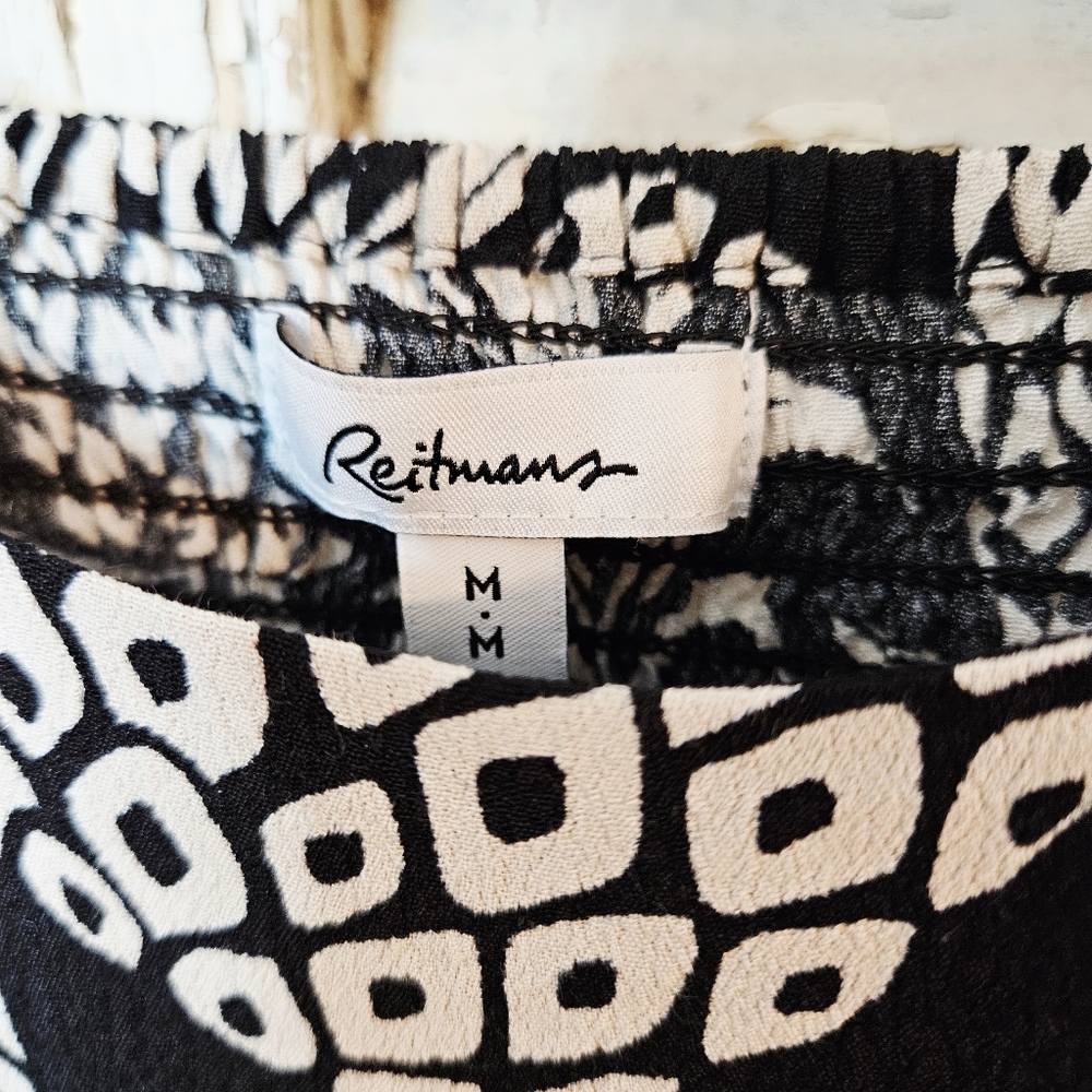 Reitmans Pineapple Print Open Back Midi Dress Medium - Picture 6 of 16